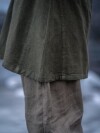 Tunique de lin viking "Ragnar" Vert olive S