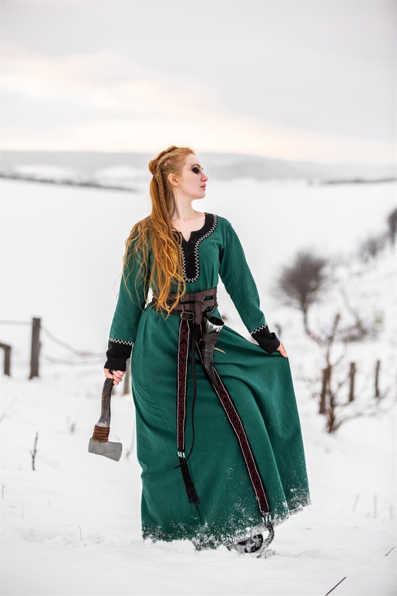 Robe viking "Freya" Vert M