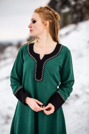 Vestido Vikingo "Freya" Verde S