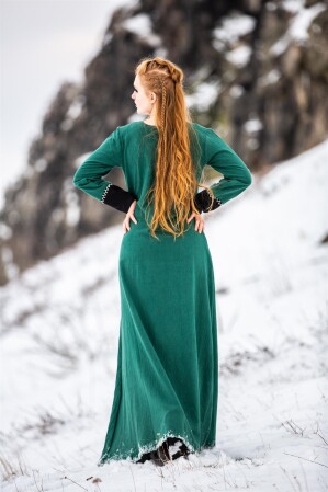 Wikingerkleid "Freya" Grün XS