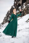 Wikingerkleid "Freya" Grün XS