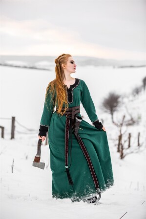 Viking dress "Freya" Green XXL
