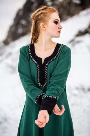 Viking dress "Freya" Green XXL