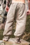 Culotte en lin Viking "Wodan" Gris pierre L