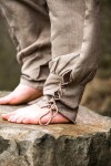 Wikinger Rushose Leinen "Wodan" Steingrau XXXL