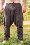 Wikingerhose mit Beinschnürung "Magnus" Braun S