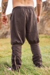 Wikingerhose mit Beinschnürung "Magnus" Braun S
