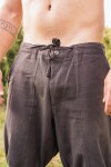 Wikingerhose mit Beinschnürung "Magnus" Braun S