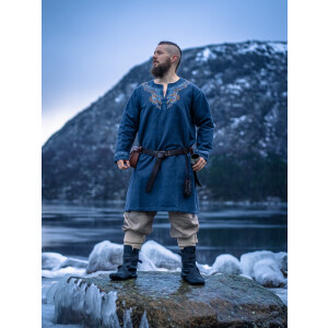 Túnica vikinga "Snorri" con bordado a...