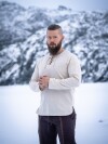 Camicia medievale "Otto" Naturale M