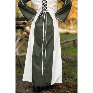 Medieval dress Amalia Natural/Green