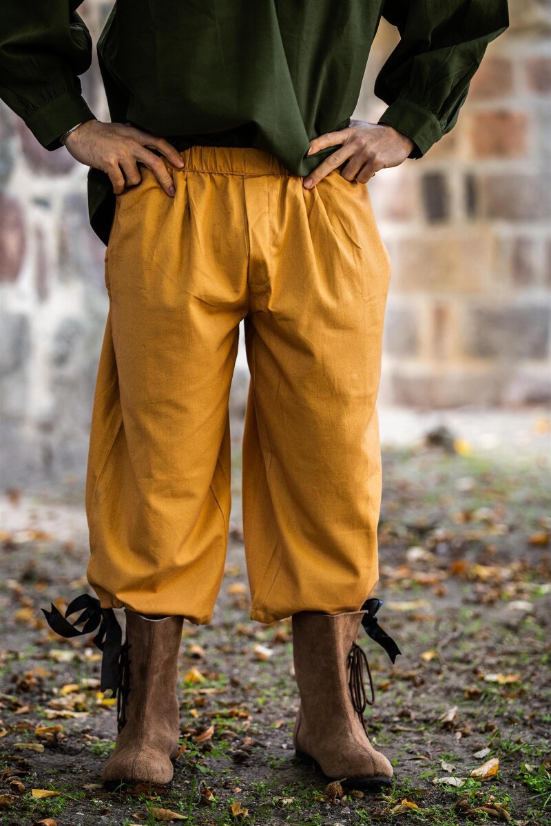 Kniebundhose "Vincent" Honigbraun S