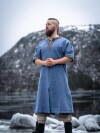 Short sleeve tunic with border "Richard" Dove blue L