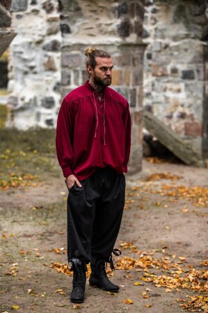 Pantaloni al ginocchio "Vincent" Nero M