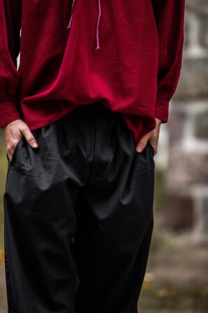 Kniebundhose "Vincent" Schwarz S