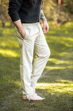 Pantalon médiéval "Arvo" Chanvre XXXL