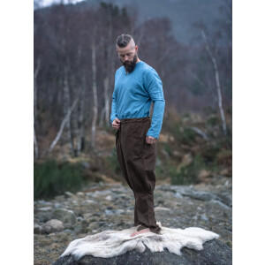 Pantaloni Rus da Vikingo "Kjell" Marrone