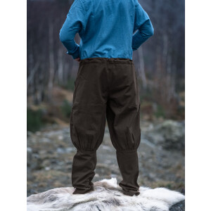 Pantalon viking russe "Kjell" brun