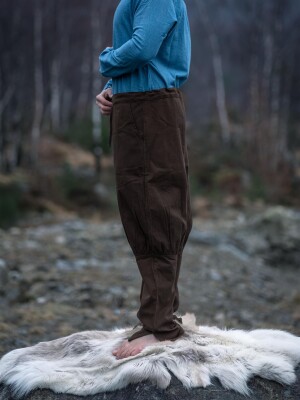 Pantalon viking russe "Kjell" brun M