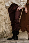 Mittelalter-Hose mit Gummizug "Veit" Dunkelbraun S