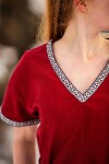 Wikinger Tunika Damen "Matilda" Rot S