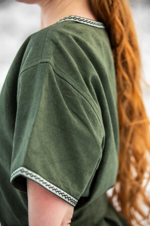 Wikinger Tunika Damen "Matilda" Grün S