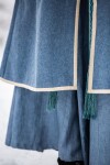 Abrigo Viking Birka Skadi azul paloma S