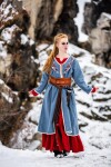Manteau Viking Birka Skadi bleu pigeon XXXL