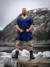 Viking short tunic "Loki" blue XXL