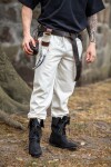 Pantaloni medievali con elastico "Veit" Naturale L
